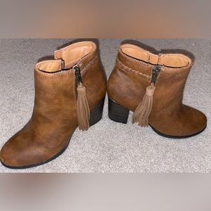 Ankle boots. Worn only once.